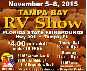 2015 Tampa Bay RV Show